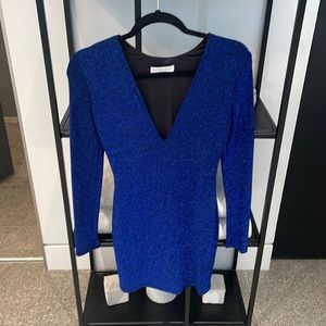 Bec & Bridge Blue Mini Dress